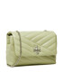 Tory Burch Дамска чанта Kira Chevron Mini Bag 90460 Зелен - Pepit.bg