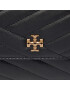 Tory Burch Дамска чанта Kira Chevron Mini Top Handle Chain Wallet 152356 Черен - Pepit.bg