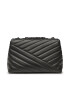 Tory Burch Дамска чанта Kira Chevron Powder 90856 Черен - Pepit.bg