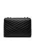 Tory Burch Дамска чанта Kira Chevron Powder 90857 Черен - Pepit.bg