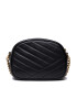 Tory Burch Дамска чанта Kira Chevron Small 90450 Черен - Pepit.bg