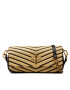 Tory Burch Дамска чанта Kira Chevron Soft Straw Small Flap Shoulder Bag 88094 Бежов - Pepit.bg