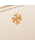 Tory Burch Дамска чанта Kira Pabbled Top-Zip Crossbody 61385 Бежов - Pepit.bg