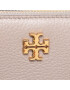 Tory Burch Дамска чанта Kira Pabbled Top-Zip Crossbody 61385 Сив - Pepit.bg