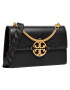 Tory Burch Дамска чанта Miller Shoulder Bag 81688 Черен - Pepit.bg