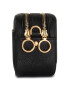 Tory Burch Дамска чанта Perry Bombe Mini Bag 55691 Черен - Pepit.bg