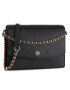 Tory Burch Дамска чанта Robinson Convertible Shoulder Bag 54654 Черен - Pepit.bg