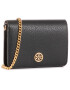 Tory Burch Дамска чанта Walker Nano Chain Wallet 74851 Черен - Pepit.bg