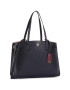 Tory Burch Дамска чанта Walker Satchel 73623 Черен - Pepit.bg