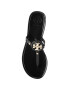 Tory Burch Джапанки Mini Miller Flat Thong 51148678 Черен - Pepit.bg