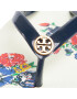 Tory Burch Джапанки Thin Flip Flop 56488 Тъмносин - Pepit.bg