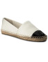 Tory Burch Еспадрили Color Block Flat Espadrille 51158649 Бял - Pepit.bg