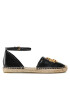 Tory Burch Еспадрили Eleanor Dorsay Espadrille 88743 Черен - Pepit.bg