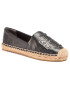 Tory Burch Еспадрили Ines Espadrille 52035 Черен - Pepit.bg