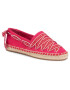 Tory Burch Еспадрили Logo Grosgrain Espadrille 61318 Червен - Pepit.bg