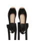 Tory Burch Еспадрили Minnie Ballet Espadrille 78791 Черен - Pepit.bg