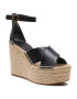 Tory Burch Еспадрили Selby 63522 Черен - Pepit.bg