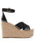 Tory Burch Еспадрили Selby 63522 Черен - Pepit.bg