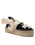 Tory Burch Еспадрили Woven Double Espadrille 140308 Черен - Pepit.bg