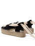 Tory Burch Еспадрили Woven Double Espadrille 140308 Черен - Pepit.bg