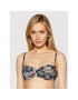Tory Burch Горнище на бански Printed Underwire 56939 Тъмносин - Pepit.bg