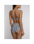 Tory Burch Горнище на бански Printed Underwire Bra Top 56939 Цветен - Pepit.bg