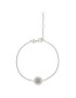 Tory Burch Гривна Delicate Kira Enamel Pave Braclet 143757 Черен - Pepit.bg