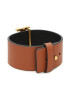 Tory Burch Гривна Eleanor Leather Bracelet 143767 Кафяв - Pepit.bg
