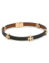 Tory Burch Гривна Eleanor Leather Bracelet 147235 Черен - Pepit.bg