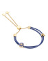 Tory Burch Гривна Kira Enamel Slider Bracelet 86248 Син - Pepit.bg