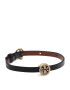 Tory Burch Гривна Miller Leather Bracelet 88955 Черен - Pepit.bg