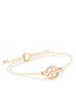 Tory Burch Гривна Miller Slider Bracelet 144706 Бял - Pepit.bg