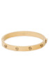 Tory Burch Гривна Miller Stud Hinge Bracelet 76881 Златист - Pepit.bg