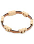 Tory Burch Гривна Serif-T Stackable Bracelet 80706 Кафяв - Pepit.bg