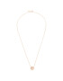 Tory Burch Колие Crystal Logo Delicate Necklace 53420 Златист - Pepit.bg