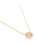 Tory Burch Колие Crystal Logo Delicate Necklace 53420 Златист - Pepit.bg