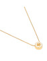 Tory Burch Колие Kira Enamel Pendant 90549 Бял - Pepit.bg