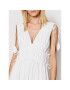 Tory Burch Лятна рокля Smocked 81578 Бял Regular Fit - Pepit.bg