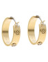 Tory Burch Обици Miller Stud Koop Earring 65094 Златист - Pepit.bg