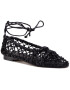Tory Burch Обувки Helena 15Mm Mesh Lace Flat 71671 Черен - Pepit.bg