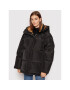 Tory Burch Пухено яке Hooded Down 83635 Черен Oversize - Pepit.bg