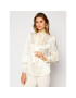 Tory Burch Риза Satin Bow Blouse 81007 Бежов Regular Fit - Pepit.bg