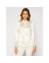 Tory Burch Риза Satin Bow Blouse 81007 Бежов Regular Fit - Pepit.bg