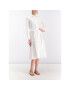Tory Burch Рокля тип риза 53852 Бял Regular Fit - Pepit.bg