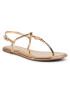 Tory Burch Сандали Emmy Flat Sandal 65178 Златист - Pepit.bg