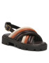 Tory Burch Сандали Lug Sole Sandal 90537 Кафяв - Pepit.bg