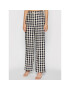 Tory Burch Текстилни панталони Linen Gingham 84521 Цветен Regular Fit - Pepit.bg