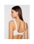Triumph Безшевен сутиен Elegant Cotton 10100175 Бял - Pepit.bg