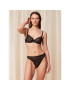 Triumph Бикини тип прашка Bright Spotlight High Leg string 10216476 Черен - Pepit.bg
