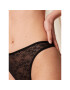 Triumph Бикини тип прашка Bright Spotlight High Leg string 10216476 Черен - Pepit.bg